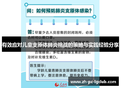 有效应对儿童支原体肺炎挑战的策略与实践经验分享